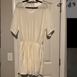 Chic Soul, Cream Romper